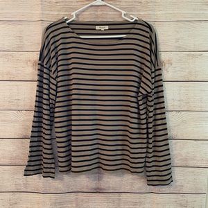 Madewell striped blouse
